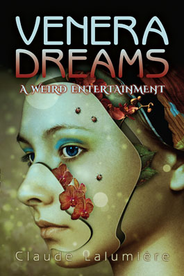 Venera Dreams by Claude Lalumière, book cover design