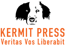 Kermit Press, book publisher logo design