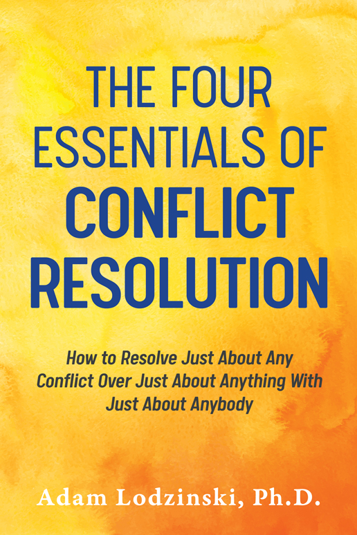 the four essentials of conflict resolution